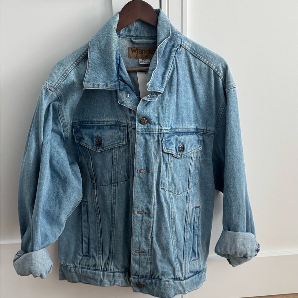 Wrangler Light Blue Denim Shirt Jacket